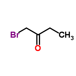 1-溴-2-丁酮结构式