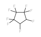 1h,2h-octafluorocyclopentane Structure