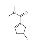 1-Cyclopentene-1-carboxamide,N,N,4-trimethyl-结构式