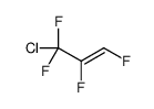 3-chloro-1,2,3,3-tetrafluoroprop-1-ene结构式