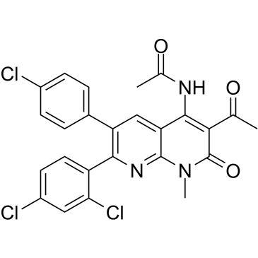 CB1 inverse agonist 1 Structure