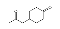 4-(2-oxopropyl)cyclohexan-1-one结构式