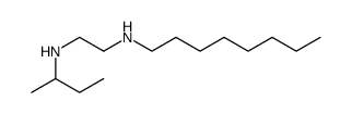 N-2-BUTYL-N'-OCTYLETHYLENEDIAMINE结构式