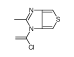 3-(1-chloroethenyl)-2-methylthieno[3,4-d]imidazole结构式