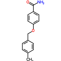 4-[(4-Methylbenzyl)oxy]benzamide Structure