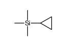 cyclopropyl(trimethyl)silane结构式