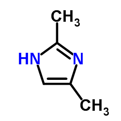 2,4-Dimethylimidazole Structure