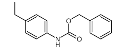 benzyl N-(4-ethylphenyl)carbamate结构式