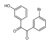 1-(3-溴苯基)-2-(3-羟基苯基)乙烷-1,2-二酮结构式