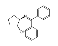 Cyclopentanol, 2-[(diphenylmethylene)amino]-, (1R,2R)结构式