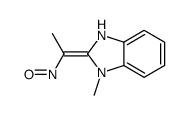 Ethanone, 1-(1-methyl-1H-benzimidazol-2-yl)-, oxime (9CI)结构式
