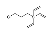 (3-chloropropyl)trivinylsilane Structure