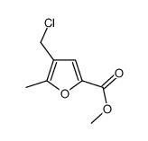 4-氯甲基-5-甲基-2-糠酸甲酯结构式