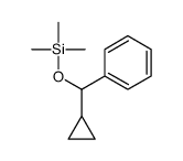 [cyclopropyl(phenyl)methoxy]-trimethylsilane Structure