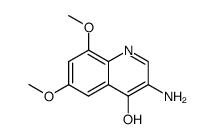 3-amino-6,8-dimethoxy-quinolin-4-ol Structure
