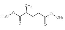 (S)-(+)-2-甲基戊二酸二甲酯结构式