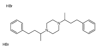 1,4-bis(4-phenylbutan-2-yl)piperazine,dihydrobromide结构式