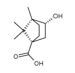 (+/-)-3exo-hydroxy-4,7,7-trimethyl-norbornane-1-carboxylic acid结构式