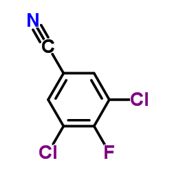 3,5-二氯-4-氟苯腈结构式