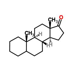 3β-(4-methylphenylsulfonyloxy)-5α-androstan-17-one结构式