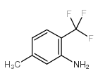 5-甲基-2-(三氟甲基)苯胺结构式