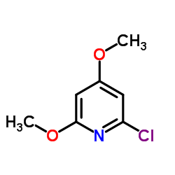 2-氯-4,6-二甲氧基吡啶结构式