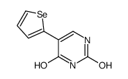 5-selenophen-2-yl-1H-pyrimidine-2,4-dione结构式