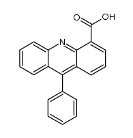 9-phenylacridine-4-carboxylic acid Structure