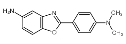 2-(4-DIMETHYLAMINOPHENYL)BENZOOXAZOL-5-YLAMINE结构式