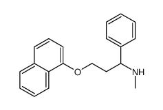 rac N-Demethyl Dapoxetine Structure