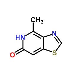 4-Methyl[1,3]thiazolo[4,5-c]pyridin-6(5H)-one结构式