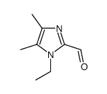 1-Ethyl-4,5-dimethyl-1H-imidazole-2-carbaldehyde Structure