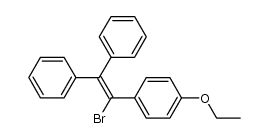 1-bromo-1-(p-ethoxyphenyl)-2,2-diphenylethene Structure