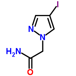 2-(4-Iodo-1H-pyrazol-1-yl)acetamide Structure