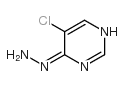 5-氯-4-肼基嘧啶结构式