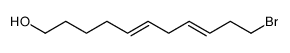 11-bromoundeca-5,8-dien-1-ol结构式