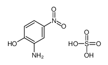 2-amino-4-nitrophenol,sulfuric acid Structure