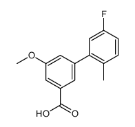 3-(5-fluoro-2-methylphenyl)-5-methoxybenzoic acid Structure