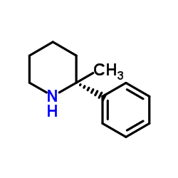 (R)-2-Methyl-2-phenylpiperidine Structure