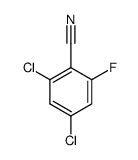 2,4-二氯-6-氟苄腈结构式
