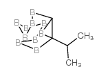 1-isopropyl-o-carborane Structure
