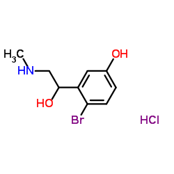 6-Bromophenylephrine Hydrochloride Structure