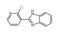 2-(2-Chloro-3-pyridinyl)-1H-1,3-benzimidazole Structure