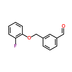 3-[(2-Fluorophenoxy)methyl]benzaldehyde结构式