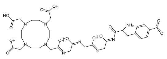 DOTA-glycyl-glycyl-glycyl-(4-nitrophenyl)alanine amide picture