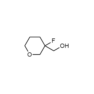 3-氟四氢-2H-吡喃-3-基)甲醇结构式