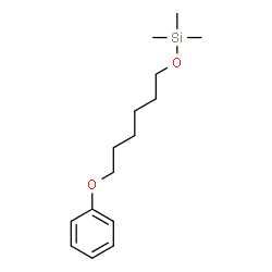 Trimethyl[(6-phenoxyhexyl)oxy]silane Structure