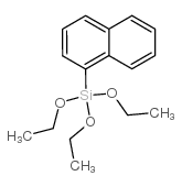 1-Naphthyl Triethoxysilane Structure