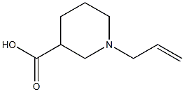 1-Allylpiperidine-3-carboxylic acid Structure