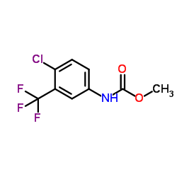 Methyl (4-chloro-3-(trifluoromethyl)phenyl)carbamate Structure